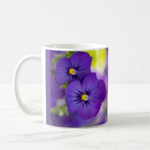 Vackra blommor kaffemugg