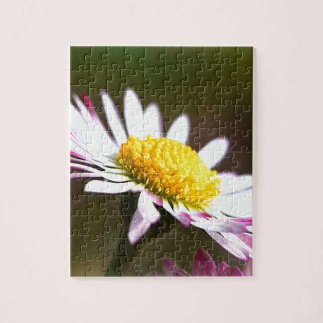 vackra blommor kronblad romantik romantisk bröllop pussel (Vertikal)