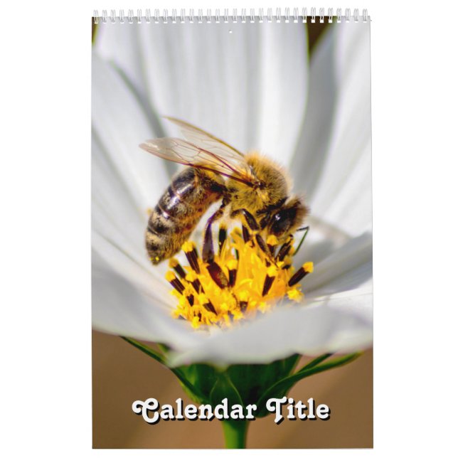 Vackra blommor och motiverade citattecken kalender (Omslag)