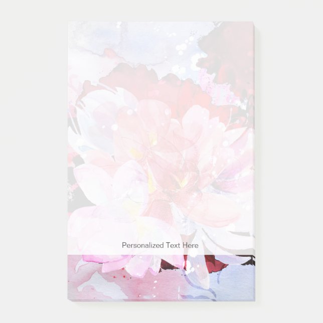 Vackra blommor post-it block (Framsida)
