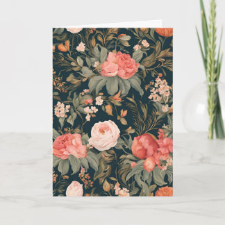 Vackra blomsterrosor blommor tack kort