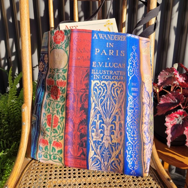 Vackra Bok Spines Tygkasse (Skapare uppladdad)