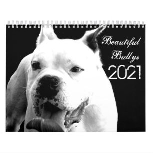 Vackra Bullys 2021-Hund Kalender