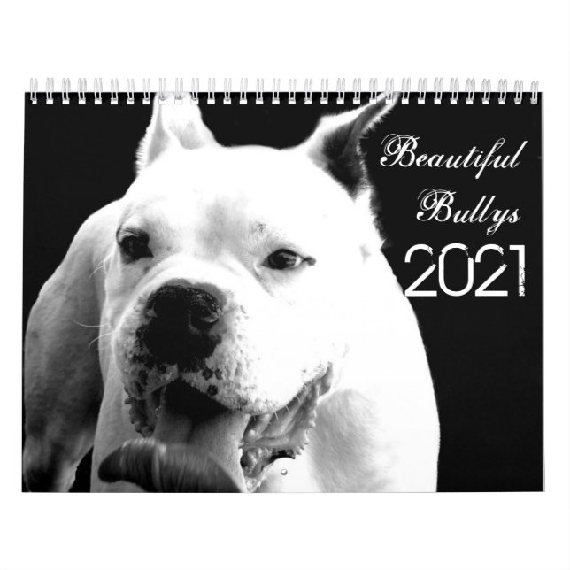 Vackra Bullys 2021-Hund Kalender (Omslag)