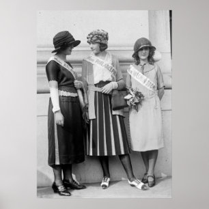 Vackra Contestanter: 1920-talet Poster