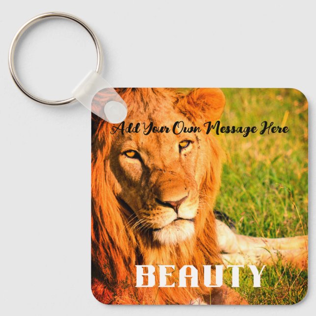 Vackra Coolor - Kats-nyckelkedja Nyckelring (Framsida)