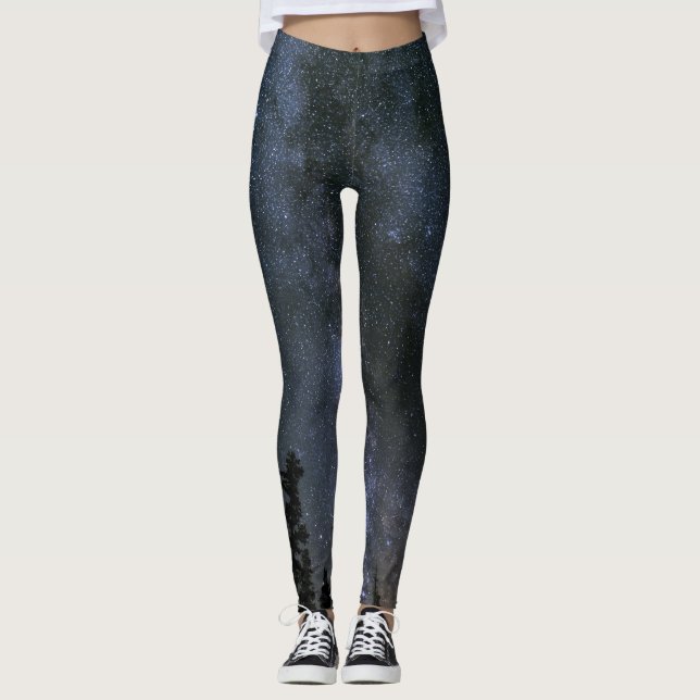 Vackra Cosmos Leggings (Framsida)