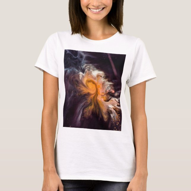 Vackra Cosmos T Shirt (Framsida)