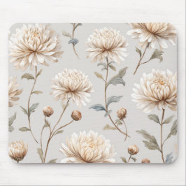 Vackra Crème Blommor Musmatta