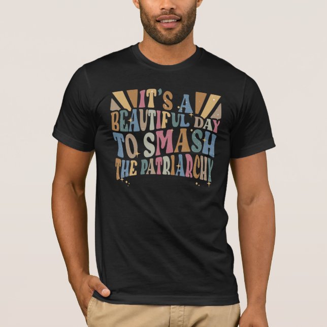 Vackra dagen för att krossa min kropp t shirt (Framsida)