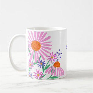 Vackra Daisy, eget namn mugg