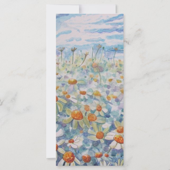 Vackra Daisy Giant Bookmark (Baksida)