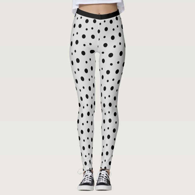Vackra Dalmatiska fläckar Leggings (Framsida)