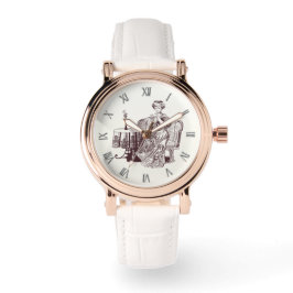 Vackra Dam drinte Armbandsur