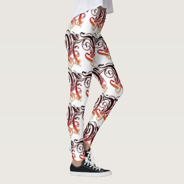 vackra, designer, leggings, till salu! leggings (Höger)