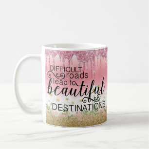 "Vackra destinationer", inspirerande Mugg