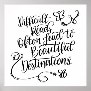 Vackra destinationer poster