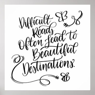 Vackra destinationer poster