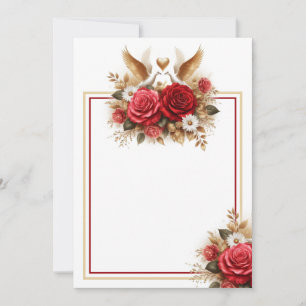 Vackra Dovar, Ro och Daisy Inbjudningar