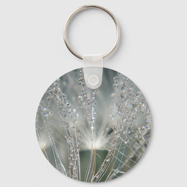 Vackra droppar i vatten nyckelring (Framsida)