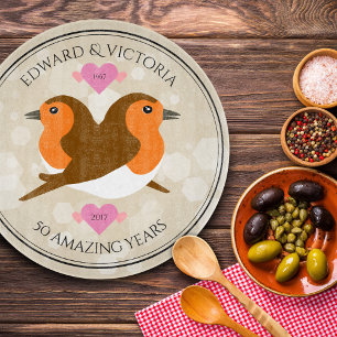Vackra europeiska Robins: Årsdag