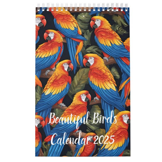 Vackra Fåglar Kalender (Omslag)