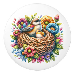 Vackra fåglar knopp