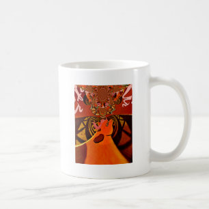 Vackra Fantastisk Giraffe kärlek safari-djur Kaffemugg