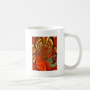 Vackra Fantastisk Giraffe kärlek safari-djur Kaffemugg