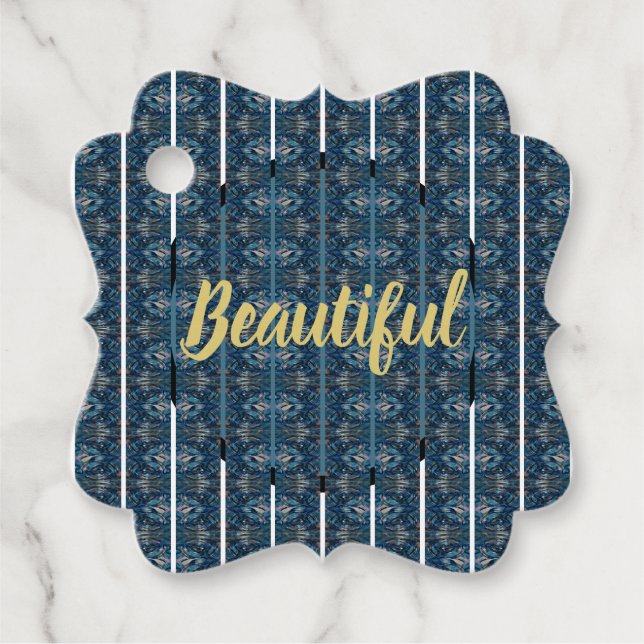 Vackra Favor-etiketter designad av Poet Adiela Ako Gåvor Etiketter (Framsida)