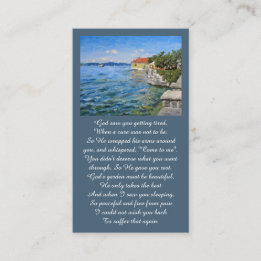 Vackra Firande i Life Prayer Card Visitkort