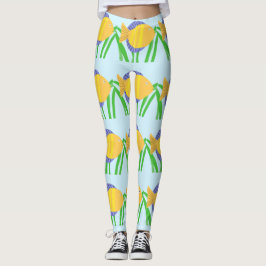 vackra fiskkonst leggings