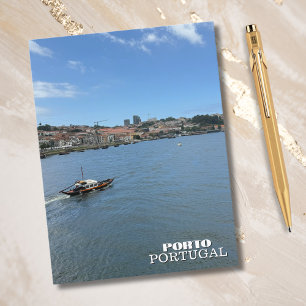 Vackra floden Porto Portugal Travel Photography Helg Vykort