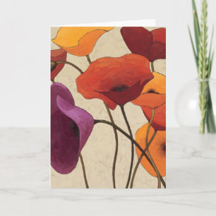 Vackra Flowers Kort