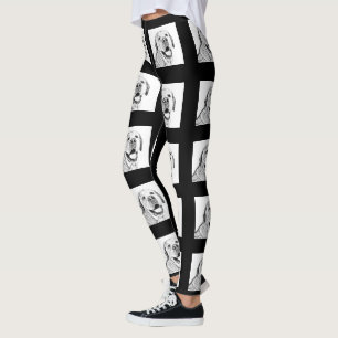 Vackra författningar - Labrador Retriever Mönster Leggings