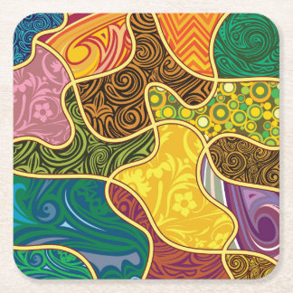 Vackra former för Abstrakt Underlägg uppsättning