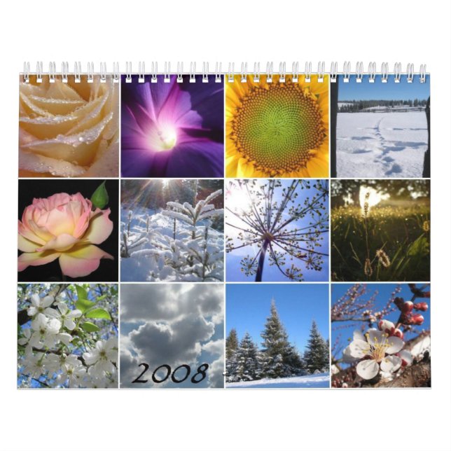Vackra fotografikalender kalender (Omslag)