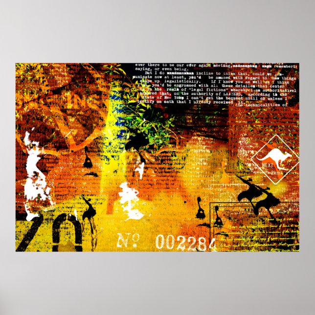 Vackra, griniga layoutbakgrund, vintage, årsdag poster (Framsidan)