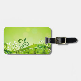 VACKRA GRÖNA IRLÄNDSKA SHAMROCKS MED FLORER BAGAGEBRICKA