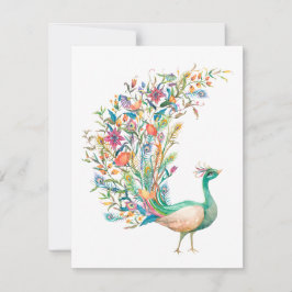 Vackra gröntar anteckningskort