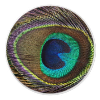 Vackra Grönten Peacock Feader Knopp