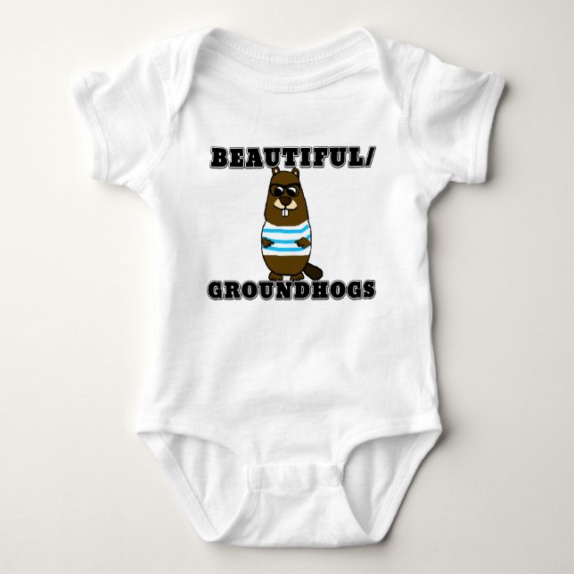 Vackra/Groundhogs T Shirt (Framsida)