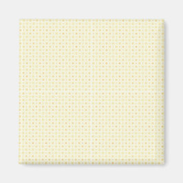 Vackra Gulter på vit bakgrund Magnet