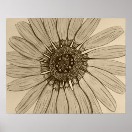 Vackra handskisserade Poster