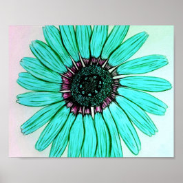 Vackra handskisserade Poster