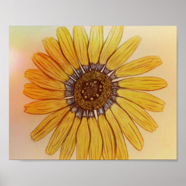 Vackra handskisserade Poster