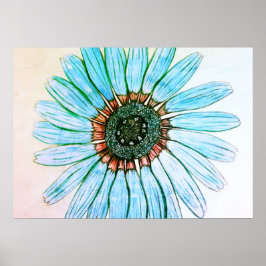 Vackra handskisserade Poster