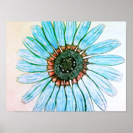 Vackra handskisserade Poster