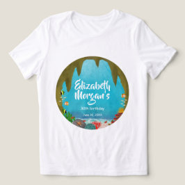 Vackra havsdjur Havsgrottas födelsedag T Shirt