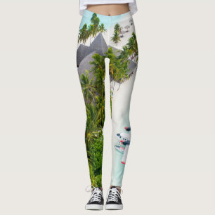 Vackra havsdjur leggings